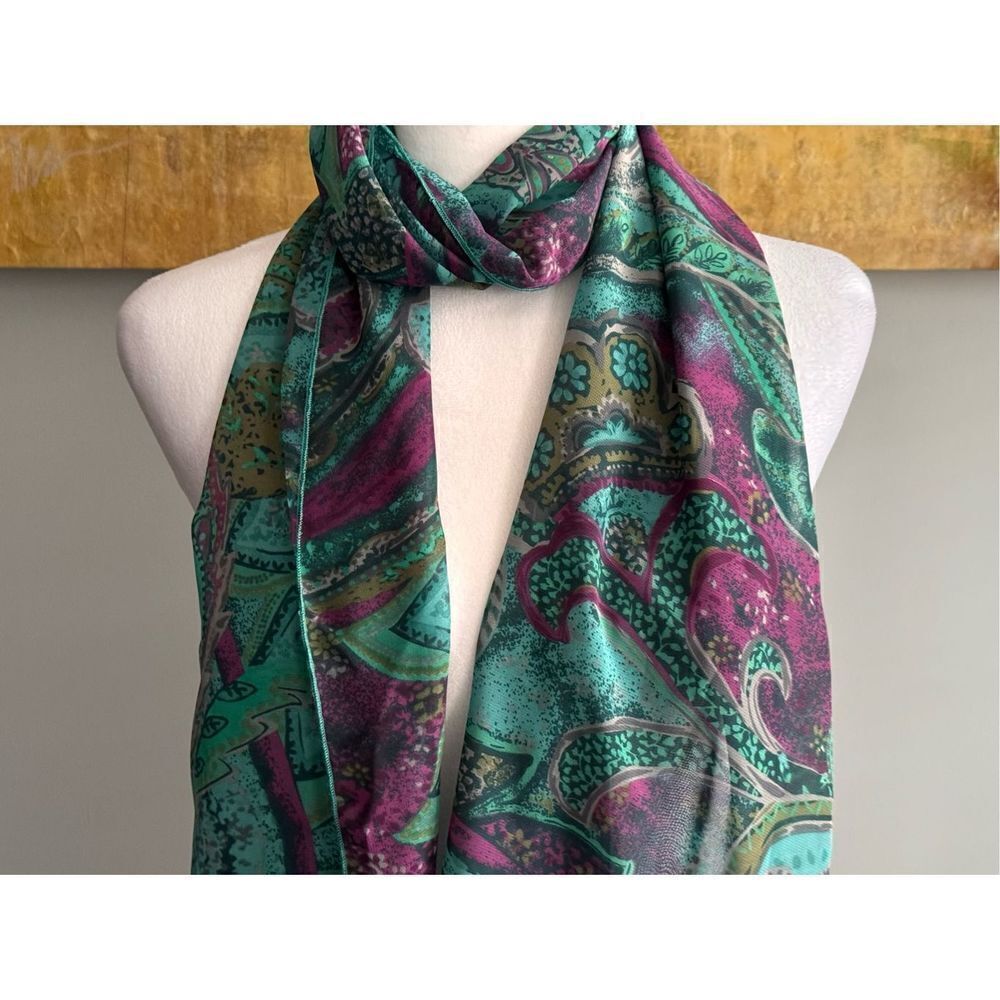 Womens Multi-Color Scarf - Picture 3 of 8